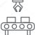Assembly line linear icon. Assembly line concept stroke symbol design. Thin graphic elements vector illustration, outline pattern on a white background, eps 10.